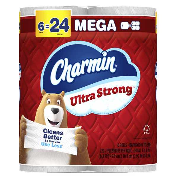 Charmin strong Mega 220CT 4x6